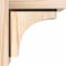 Ekena Millwork Huntington Smooth Corbel w/Backplate, Douglas Fir, 7 1/2"W x 8"D x 8"H COR08X08X08HUN01SDF - alternate 2